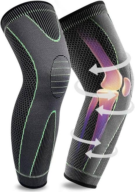 Adjustable Compression Knee Support Brace 🦵 | Breathable Elastic Knee Pad with Strap for Pain Relief, Sports Protection & Enhanced Joint Stability